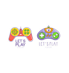 Lets Play Logo Collection Video Computer Games