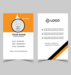 Corporate Id Card Templates