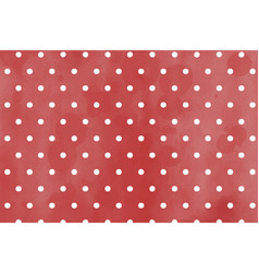 Watercolor Red Polka Dot Background