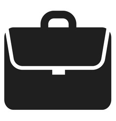 Briefcase Icon Black Businessman Bag Office Job