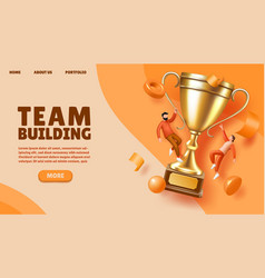 Team Building Landing Page Design Winners