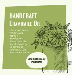 Handcraft Chamomile Oil Aroma Perfume Banner