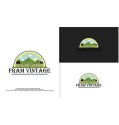 Vintage Farm Logo Design