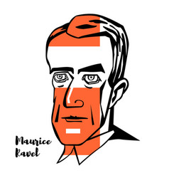 Maurice Ravel Portrait