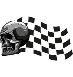 Monochrome Skull Racing