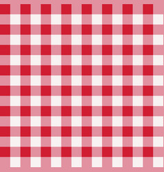 Tablecloth Pattern Red And White Checkered