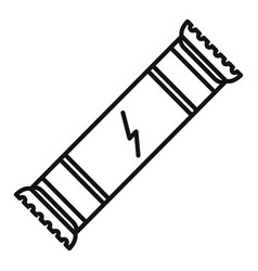 Nutrition Snack Bar Icon Outline Granola