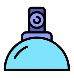 Spray Bottle Supplies Icon Flat