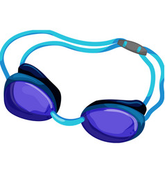 Swim Pool Goggles Cartoon