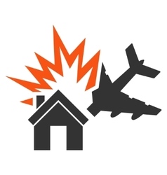 Aircraft House Collision Icon