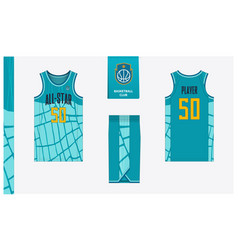 Basketball Uniform Mockup Template Design