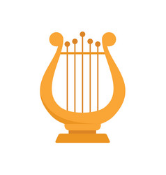 Harp Concert Icon Flat Style