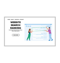 Marketing Website Search Ranking