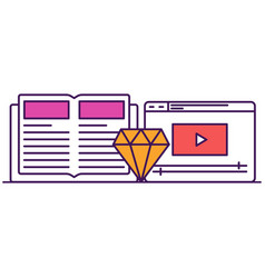 Online Training Coaching And Video Tutorial Icon