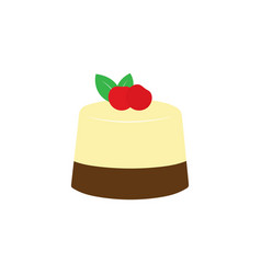 Pudding Dessert Icon Template