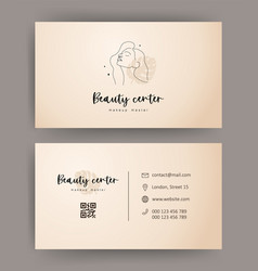 Beauty Studio Business Card Template