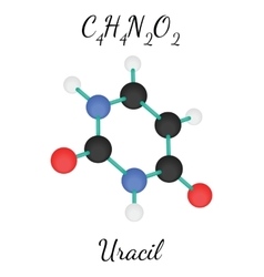 C4h4n2o2 Uracil Molecule