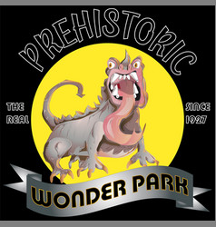 Prehistoric Wonder Park Poster And T-shirt Graphic