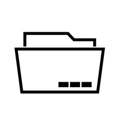 Simple Document Folder Icon