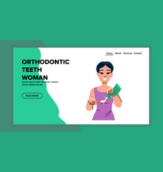 Dentist Orthodontic Teeth Woman