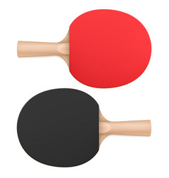 Ping Pong Paddles Table Tennis Rackets Top View