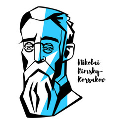 Nikolai Rimsky-korsakov Portrait