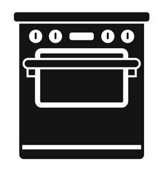 Stove Icon Simple Kitchen Interior