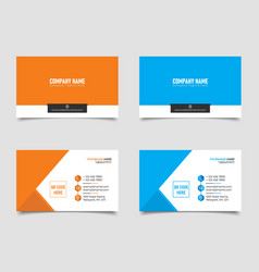 Double-sided Creative Business Card Template