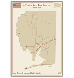 Map Of Santa Rosa County In Florida