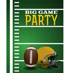 American Football Big Game Party