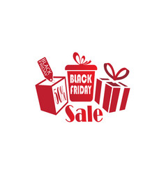 Black Friday Gifts Discount Sale Clipart