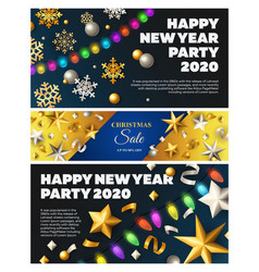 Collage Of New Year Party 2020 Posters