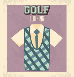 Golf Uniform Masculine Shirt