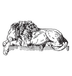 Sleeping Lion Is A Monument To Pope Clement Xiii