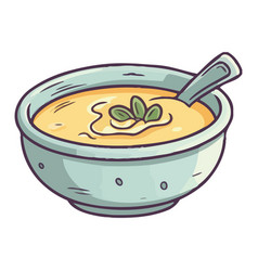 A Healthy Vegetarian Soup Cooked With Spice