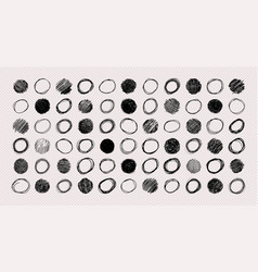 Hand Drawn Scribble Circles