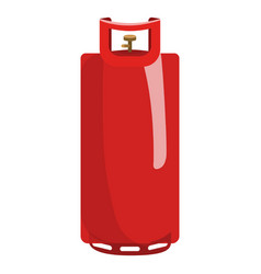 Red Gas Cylinder