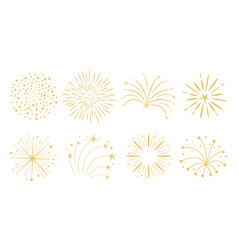 Simple Golden Fireworks Fest Collection