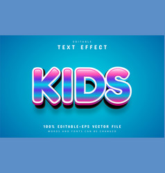 Kids Text Effect Editable