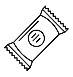 Fruit Snack Bar Icon Outline Granola Food