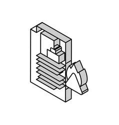 Deception Organizational Crisis Isometric Icon