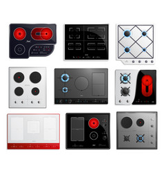 Hob Surfaces Icon Set