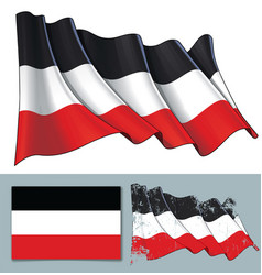 Waving Flag Of German Empire