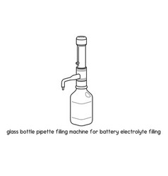 Manual Small Glass Bottle Pipette Filling Machine