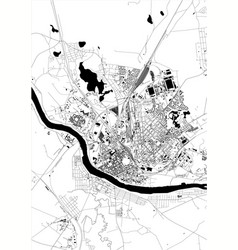 Map Of The City Of Daugavpils Latvia