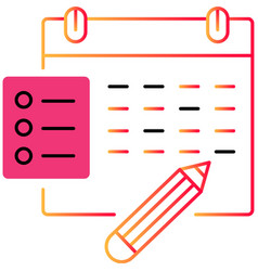 Business Task Plan Icon Office Management