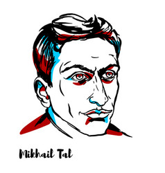 Mikhail Tal Portrait