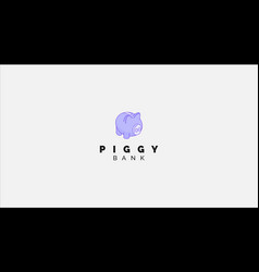 Piggy Bank Icon Logo Design