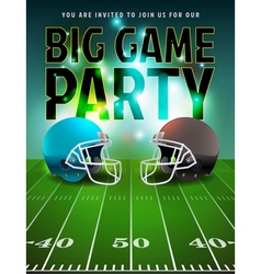 American Football Big Game Party