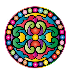 Mandala Round Ornament